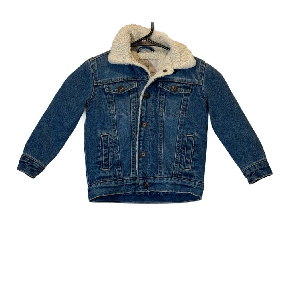 Boys Denim Jacket Size 3-4 Yrs (104 cm)